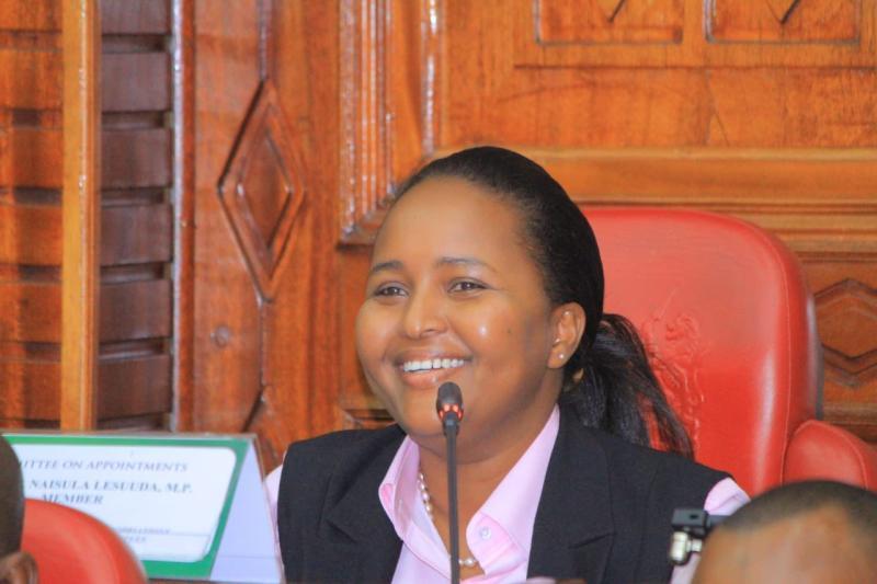 Samburu West MP Naisula Lesuuda.