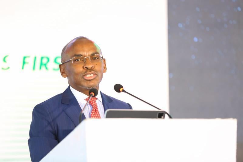 Safaricom CEO Peter Ndegwa.