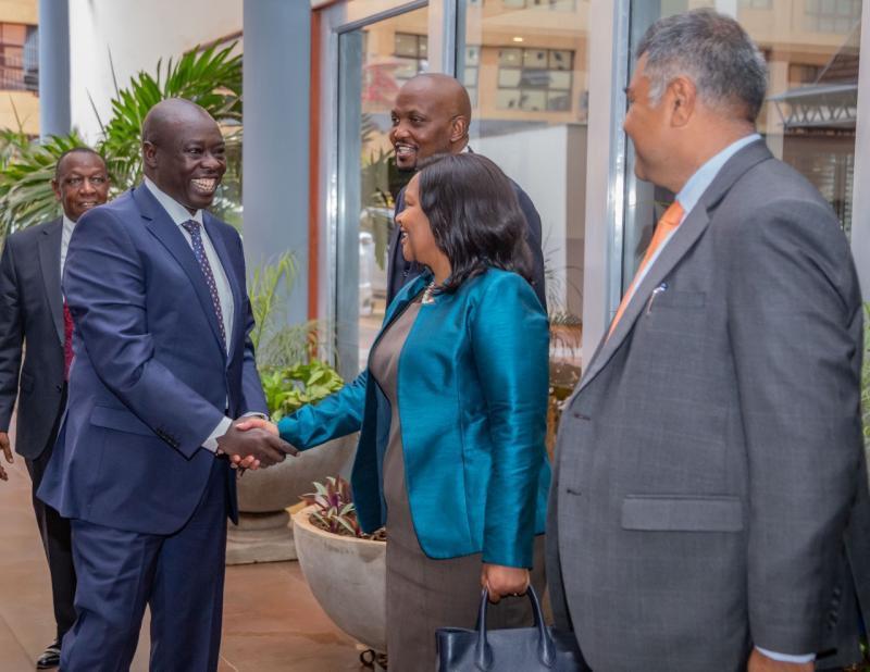 Deputy President Rigathi Gachagua presides over the Kenya Association of Manufacturers' Humanitarian Initiative 2022 in Nairobi.