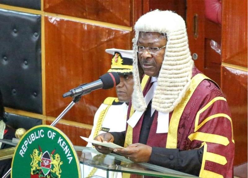 FILE IMAGE of National Assembly Speaker Moses Wetangula.