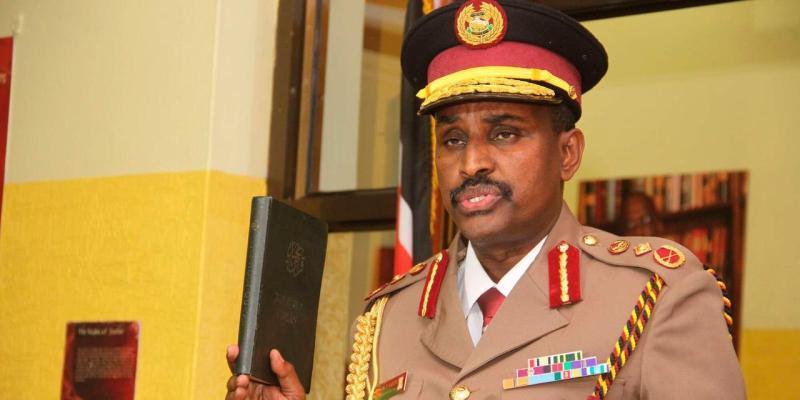 Acting Inspector General of Police IG Noor Gabow.