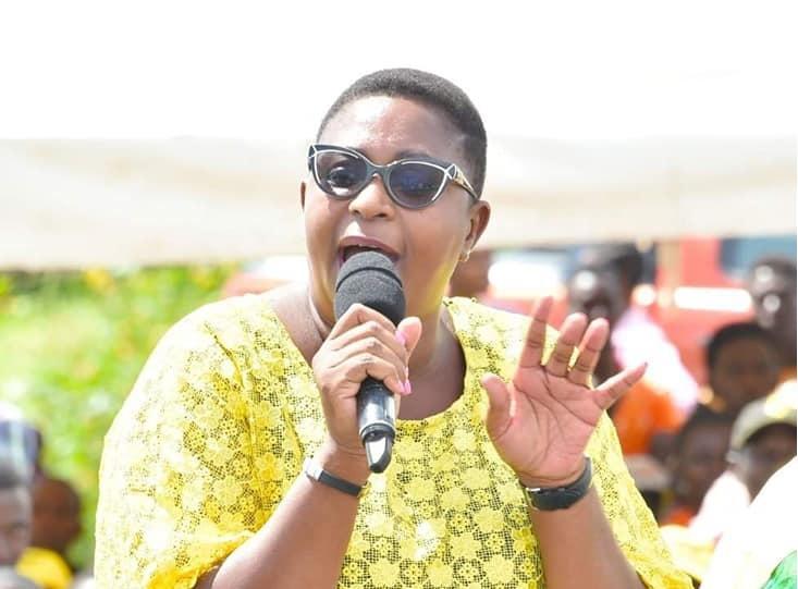 File image of former Gender Cabinet Secretary Aisha Jumwa.