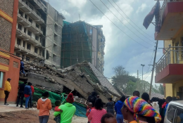 7-Storey Building Collapses in Kasarani.