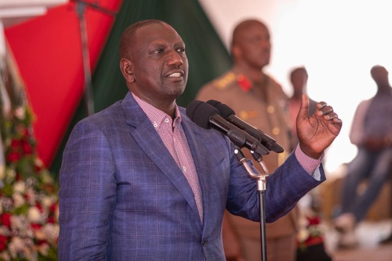 File image of President William Ruto.
