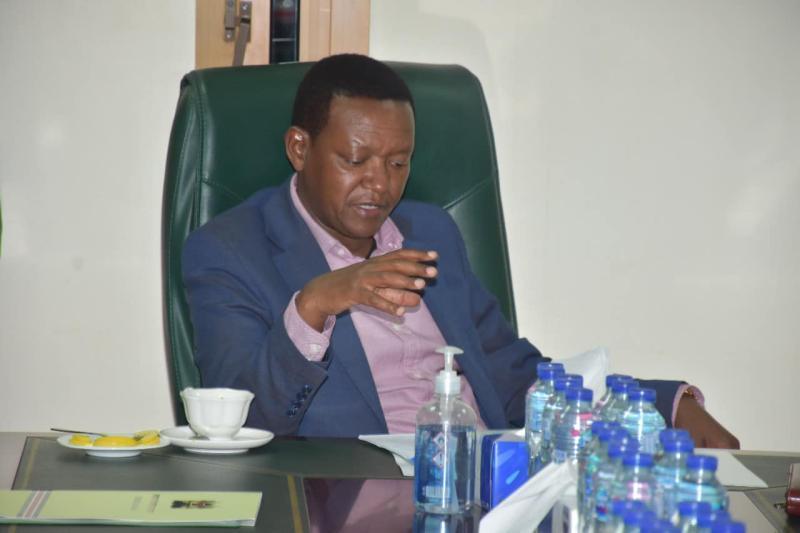 Foreign Affairs CS Alfred Mutua.