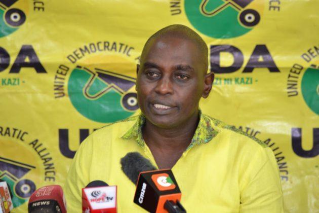United Democratic Alliance (UDA) elections Board chair Anthony Mwaura Ng'ang'a.