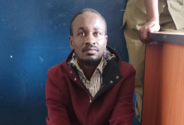 Thomas Muthee Ng’ang’a, who is linked to the murder of his girlfriend in Lang'ata, arrested.
