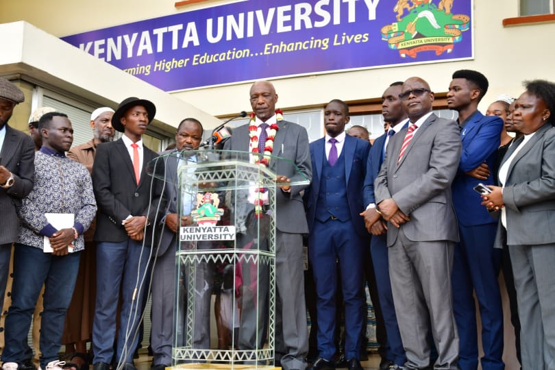 Paul Wainaina reinstated as the Kenyatta University Vice-Chancellor.