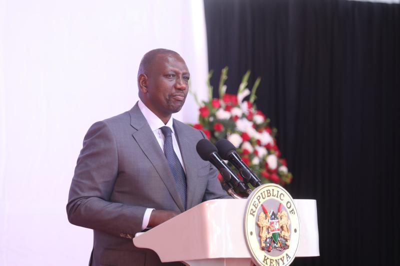 File image of President William Ruto.
