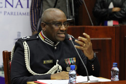 Inspector General of the National Police Service Japheth Koome.