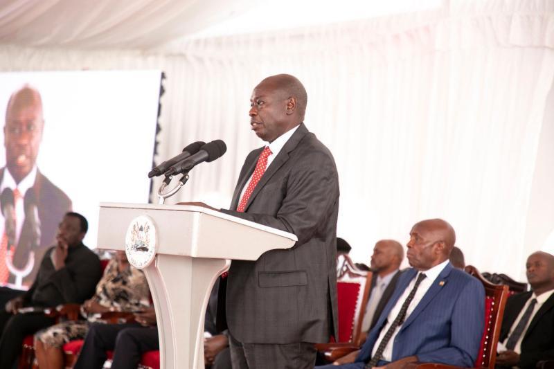 DP Rigathi Gachagua and Ezekiel Machogu.