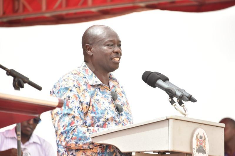 Deputy President Rigathi Gachagua in Garissa County.