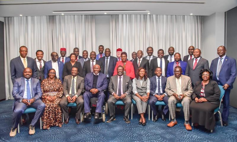 Musalia Mudavadi on Wednesday held a meeting with Members of Parliament from the Western region.