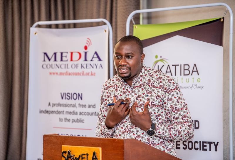 File Image of NTV Journalist Kennedy Murithi.