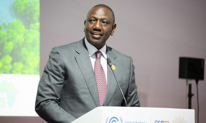 File Image of President William Ruto.
