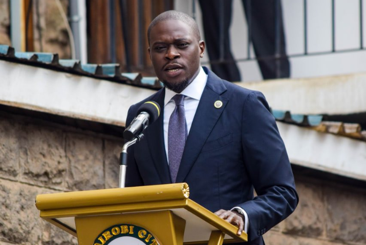 Nairobi Governor Johnson Sakaja.
