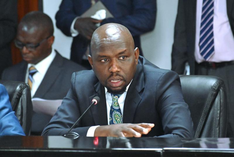 File Image of Transport Cabinet Secretary Kipchumba Murkomen.