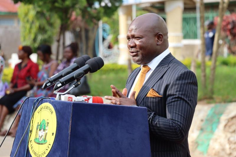 File Image of Kakamega Governor Fernandes Barasa