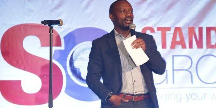 Standard Group PLC CEO Orlando Lyomu.