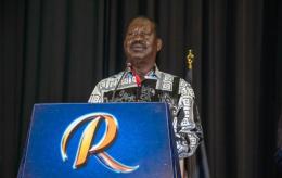 File Image of Raila Odinga.