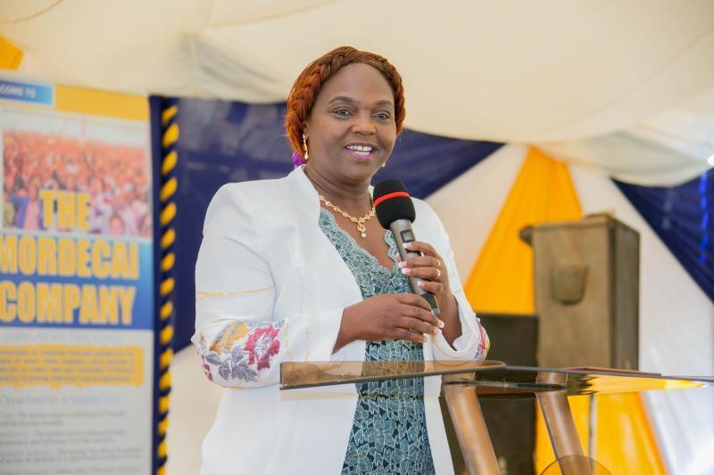 Pastor Dorcas Rigathi.