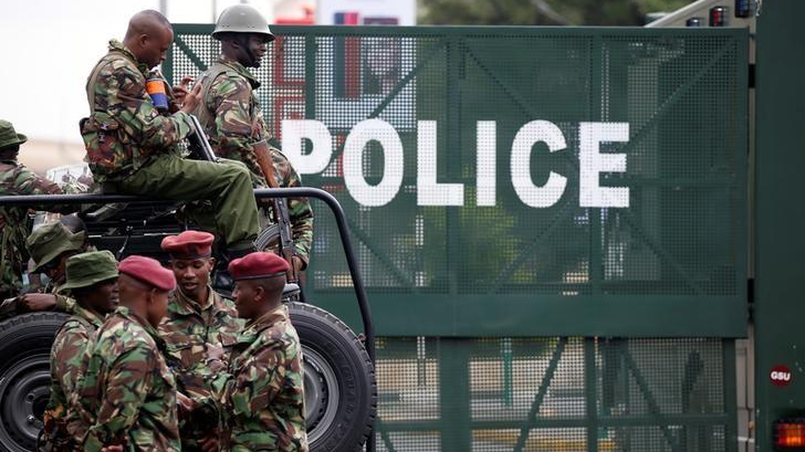File Image of Kenyan Police Officers.