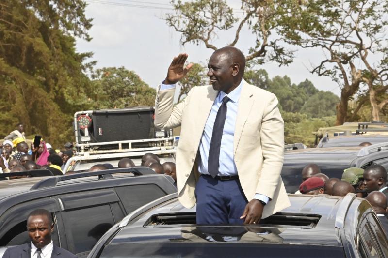 File Image of President William Ruto.