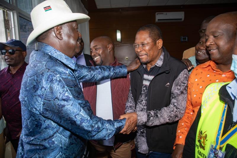File image of Azimio leader Raila Odinga.