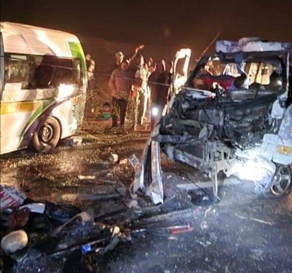 Accident scenes near Kikopey Along Nakuru-Gilgil Highway. IMAGE: NPS.