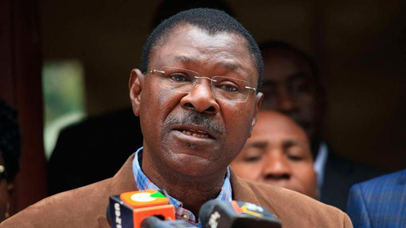 File image of National Assembly Speaker Moses Wetangula.