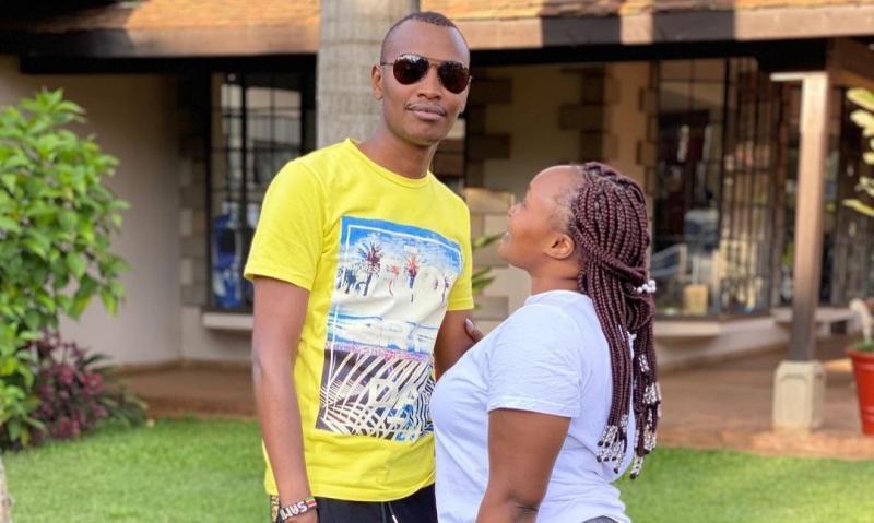 Samidoh and his wife Edday Nderitu.