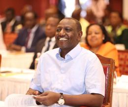 President William Ruto in Naivasha Nakuru County.