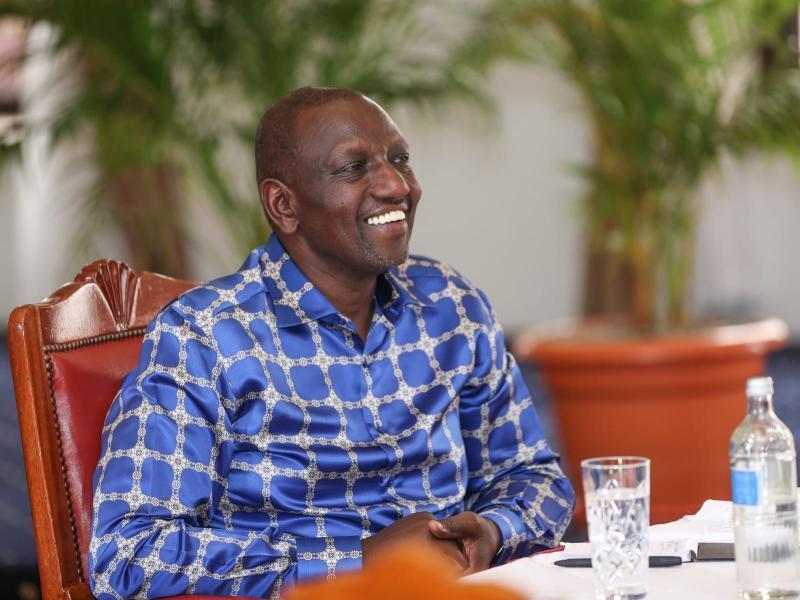 President William Ruto at State House.