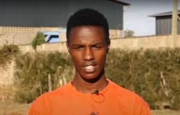 Nehemiah Koech scored a grade A- in the 2019 KCSE exams. PHOTO: COURTESY