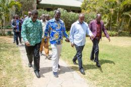 File image of Raila Odinga in Machakos.