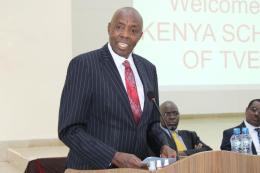 Education CS Ezekiel Machogu.
