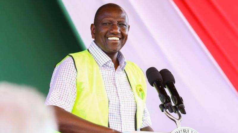 File Image of President William Samoei Ruto.
