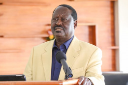 File Image of Raila odinga.