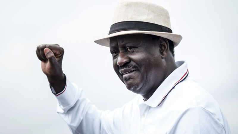 File Image of ODM leader Raila Odinga