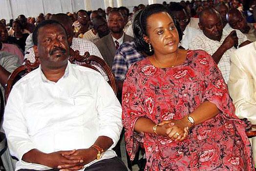 Prime CS Musalia Mudavadi and his wife Tessi Mudavadi