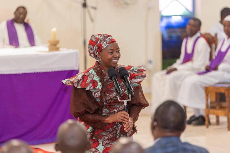 First Lady Rachel Ruto in Meru County.