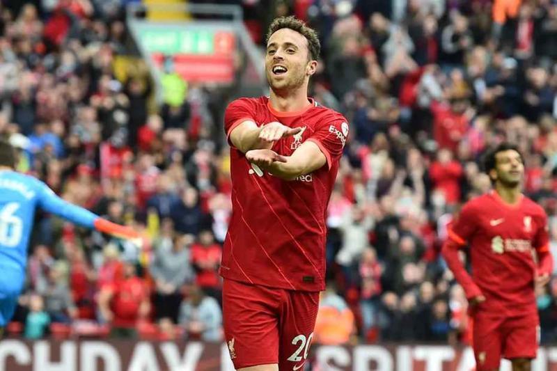 Diogo Jota of Liverpool.