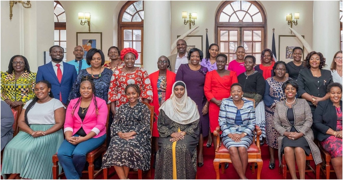 County first spouses were hosted by First Lady Rachel Ruto on Friday, March 17.