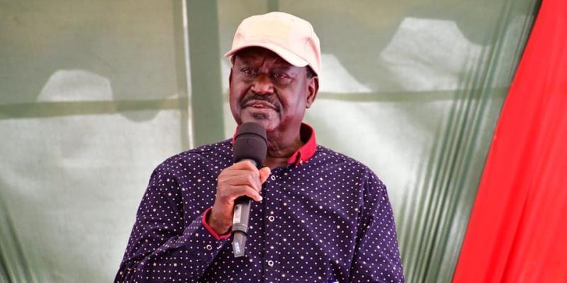 File image of Raila Odinga