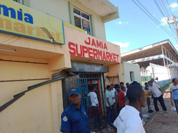 File image of the Jamia Supermarket in Kisumu
