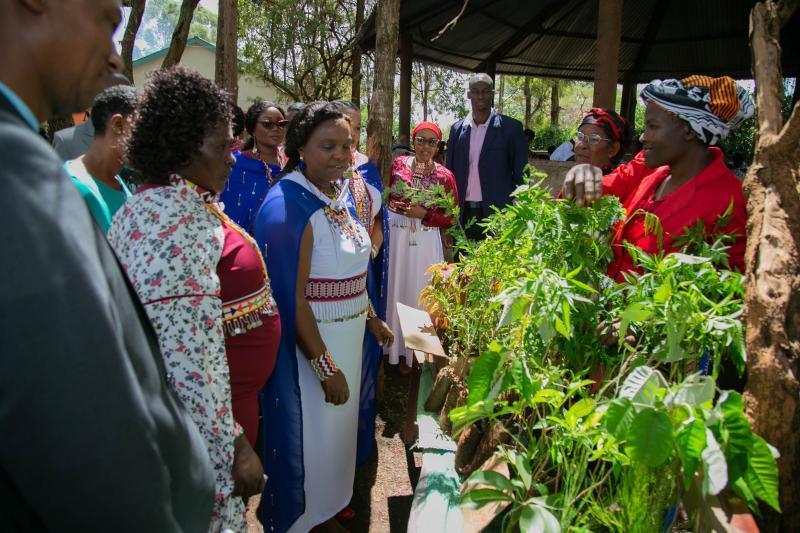 Pastor Dorcas Rigathi in Kajiado County.