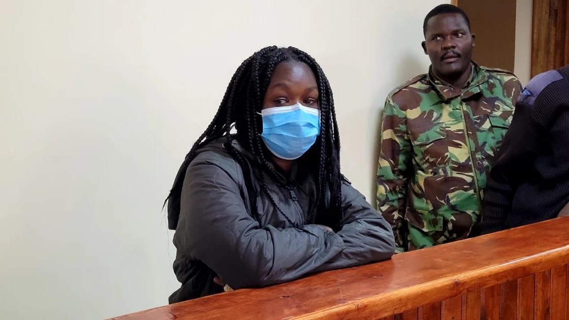 Olivia Naserian is accused of murdering her daughter Glory Njeri and eating her body organs.