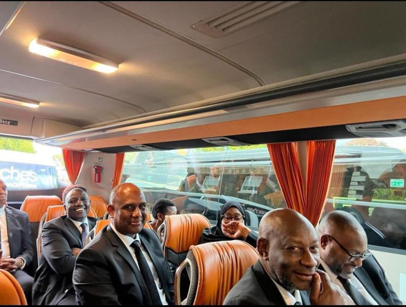 File image of President Ruto and other African Presidents.