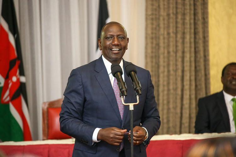 File image of President William Ruto.