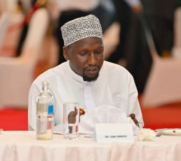 Majority Leader of the Senate Aaron Cheruiyot.